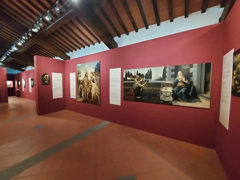 Panoramica della sezione espositiva