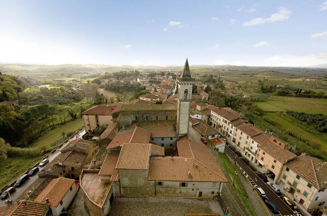 Veduta dalla torre del Castello