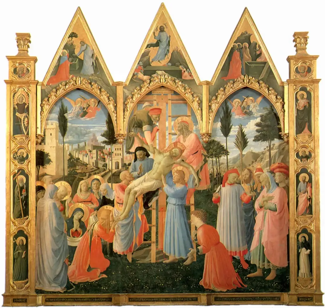 Deposizione dalla Croce, Beato Angelico, Museo di San Marco
