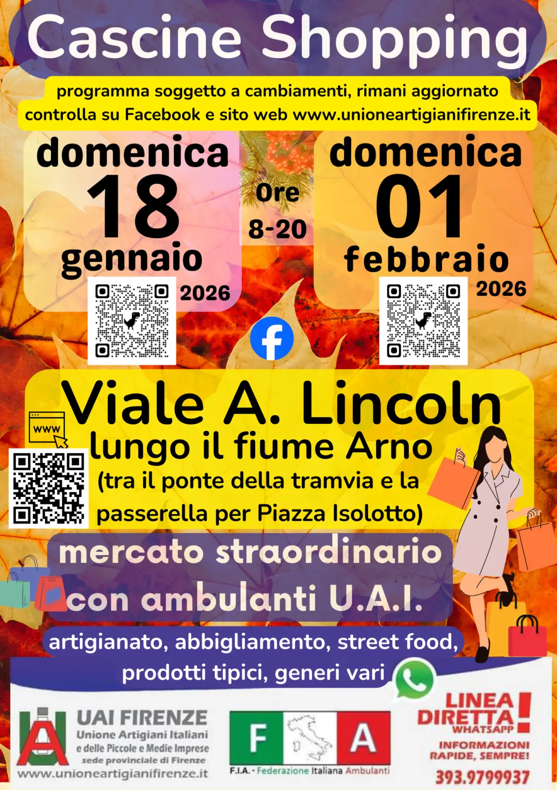locandina mercato cascine
