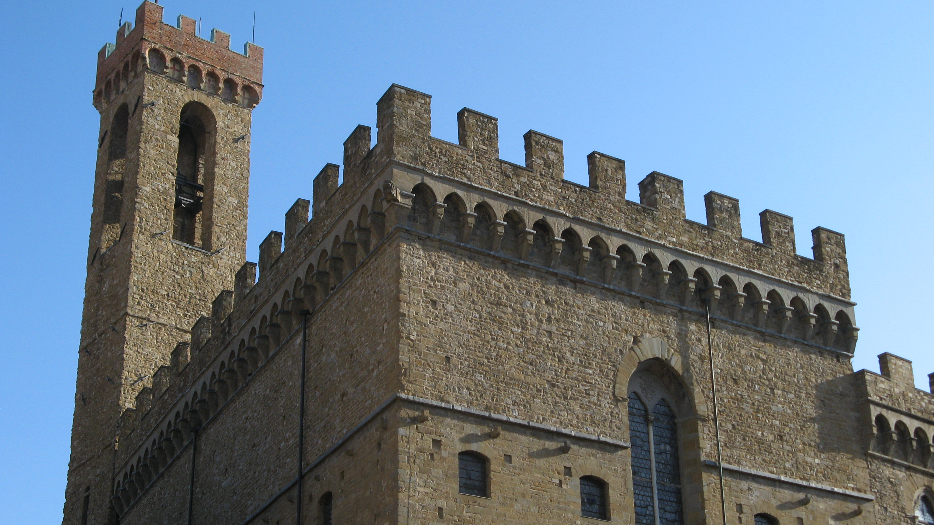 The Hall of Donatello in the Bargello Museum