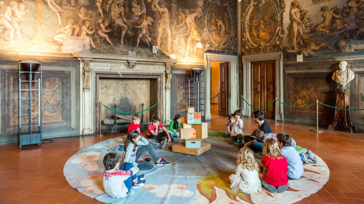 Bambini a Palazzo Vecchio