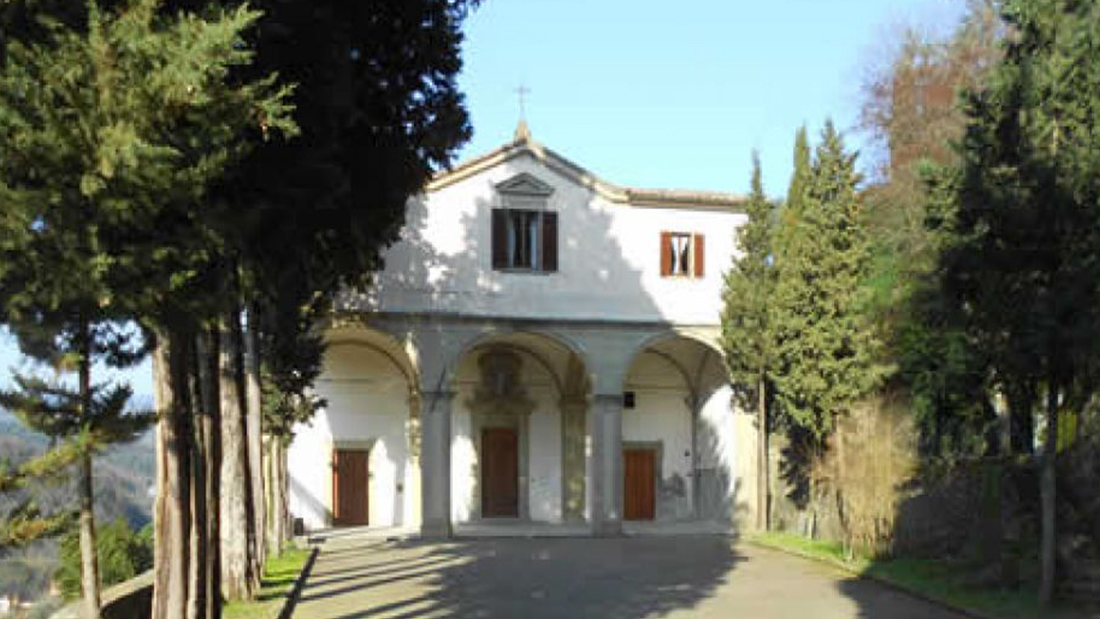 Facciata Chiesa del Santuario di Fontelucente