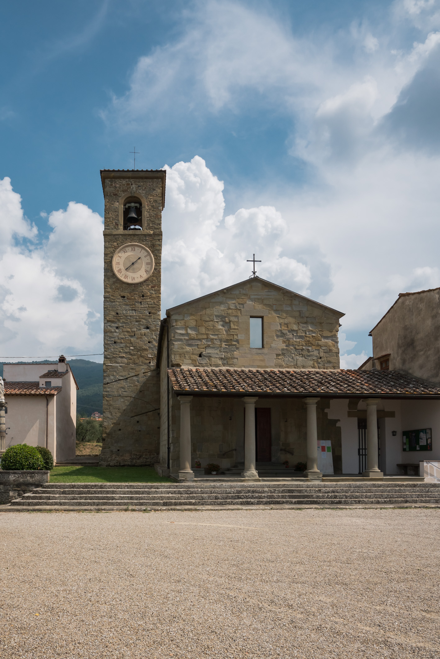 La chiesa di Sant'Agata in Arfoli 