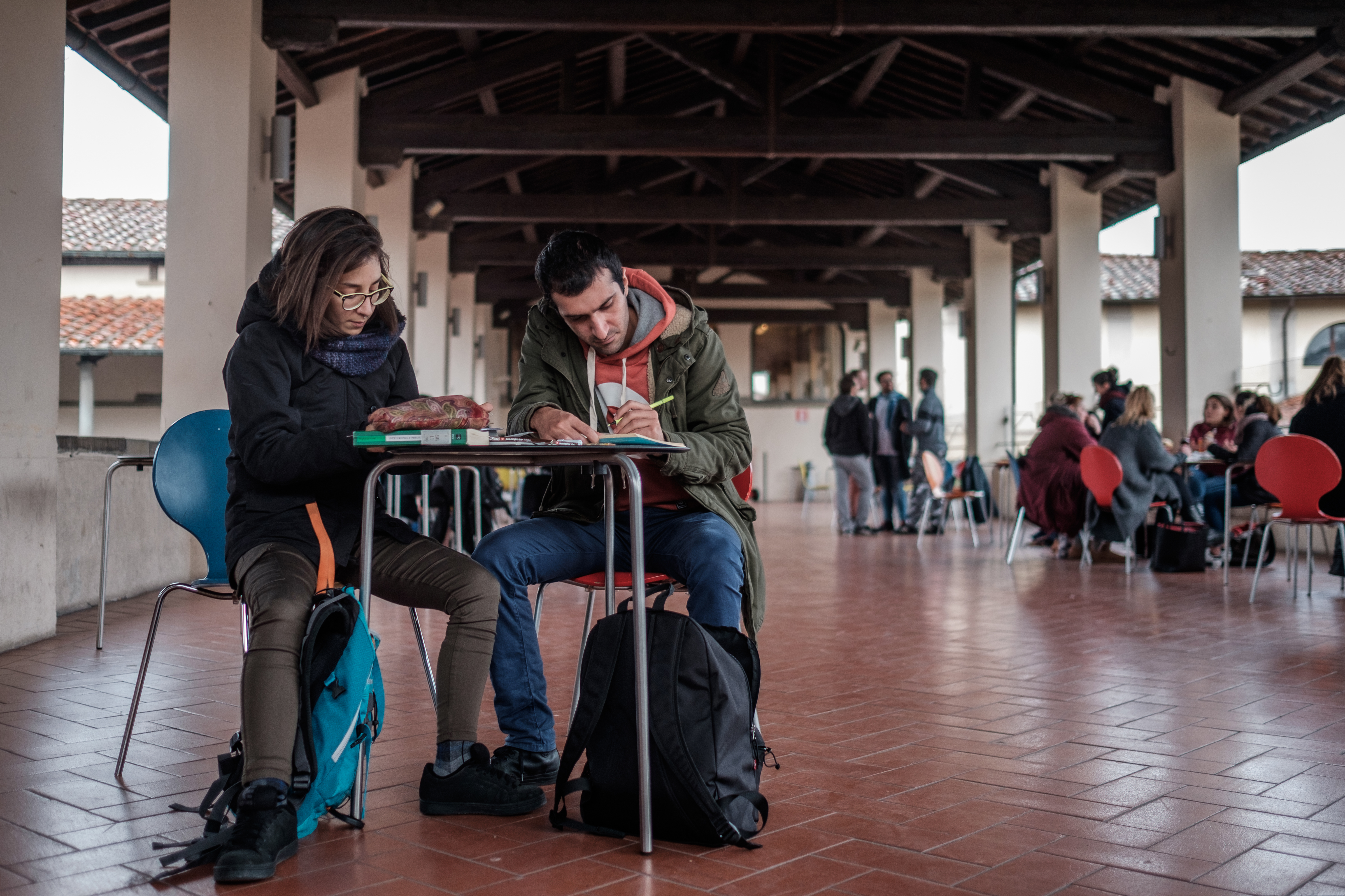 studenti alle Oblate