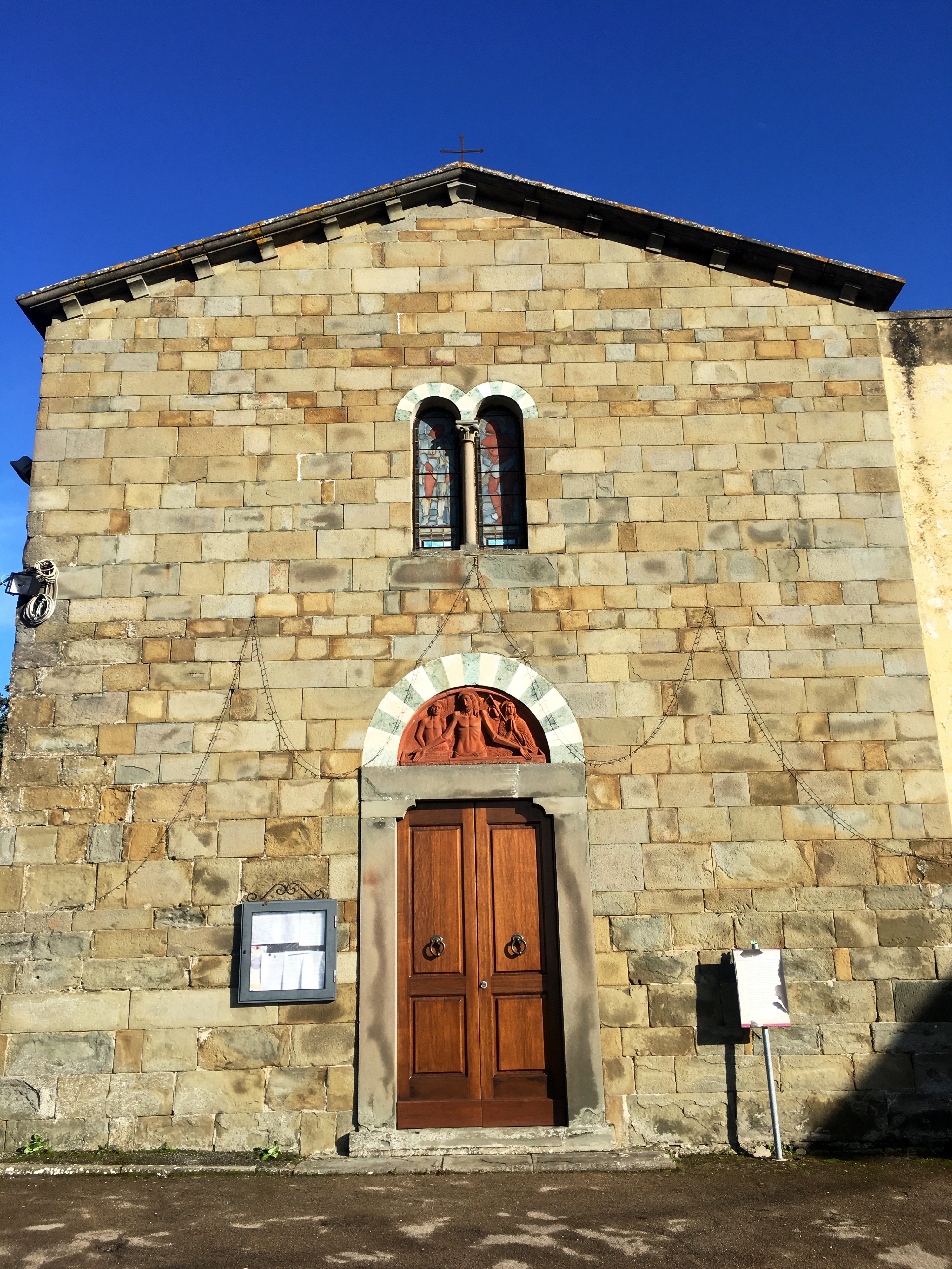 Facciata della Chiesa di San Pietro a Sant'Amato