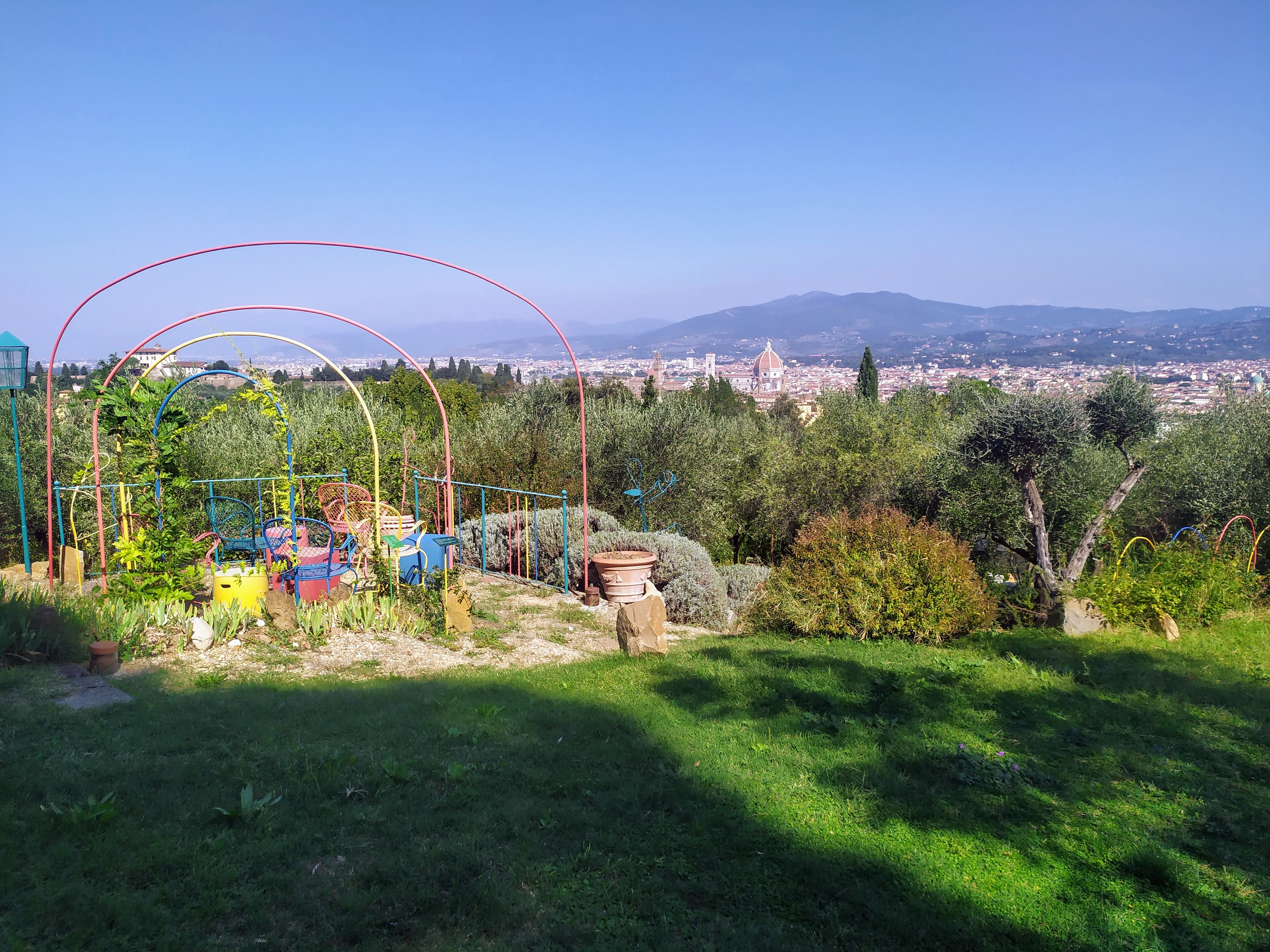 Passeggiata nel Giardino delle meraviglie con vista Firenze