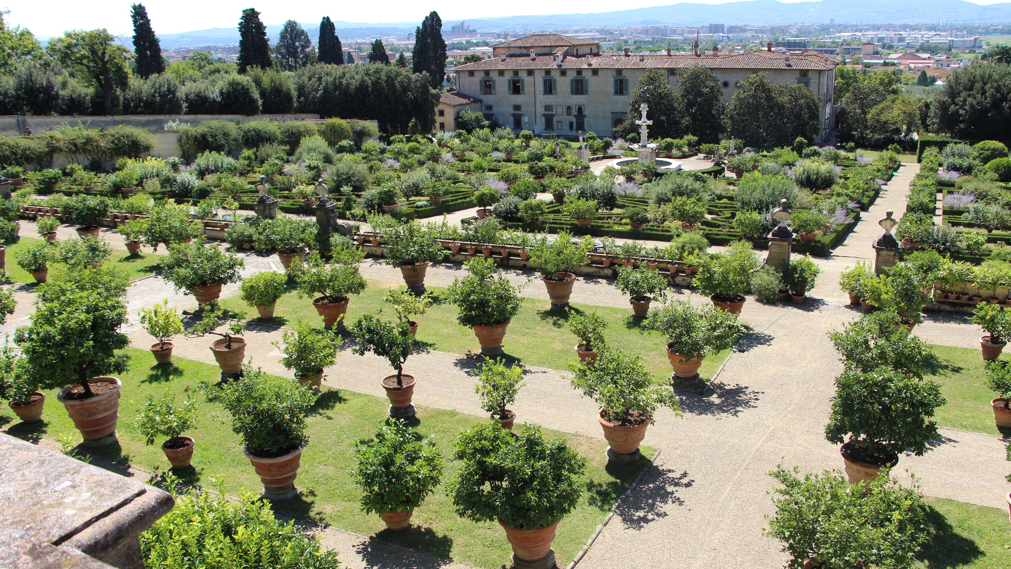 Giardino della Villa Medicea di Castello