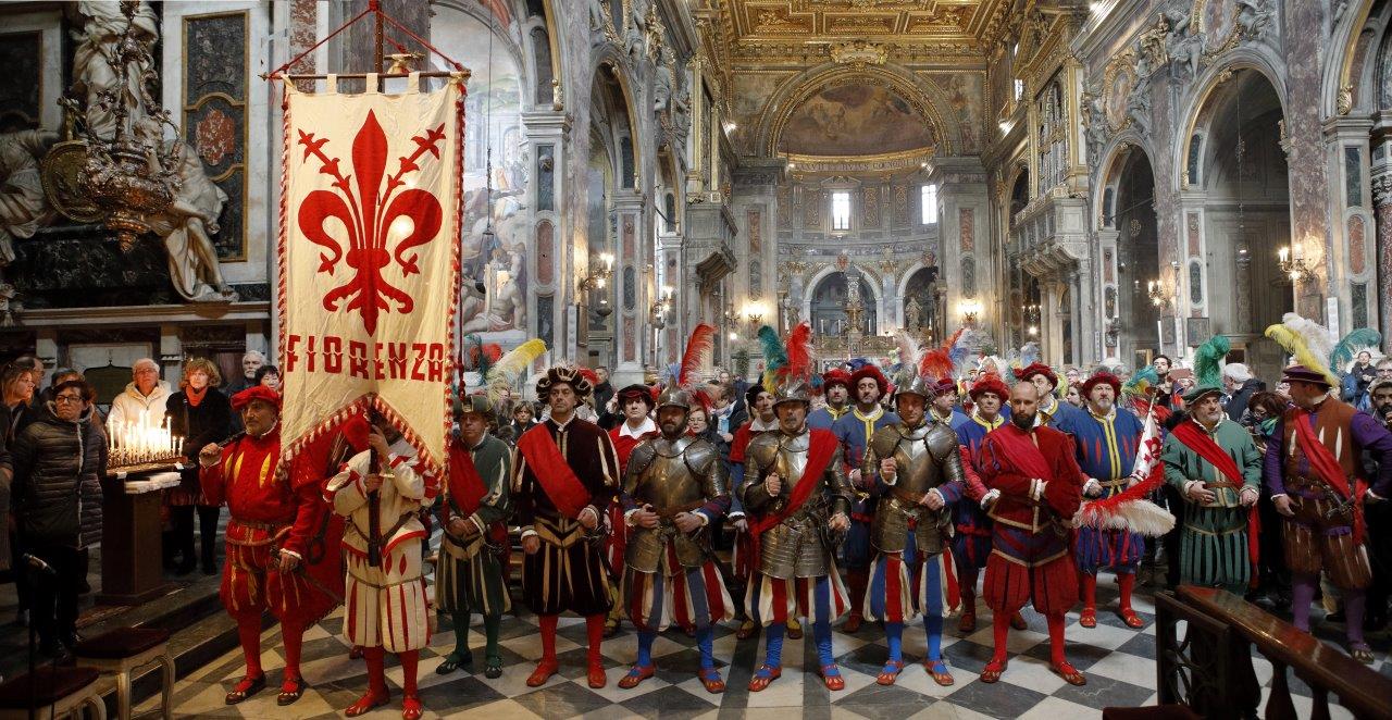 The Feast of the Annunciation and the Florentine New Year - historical parade and Extraordinary exhibit of Brindellone