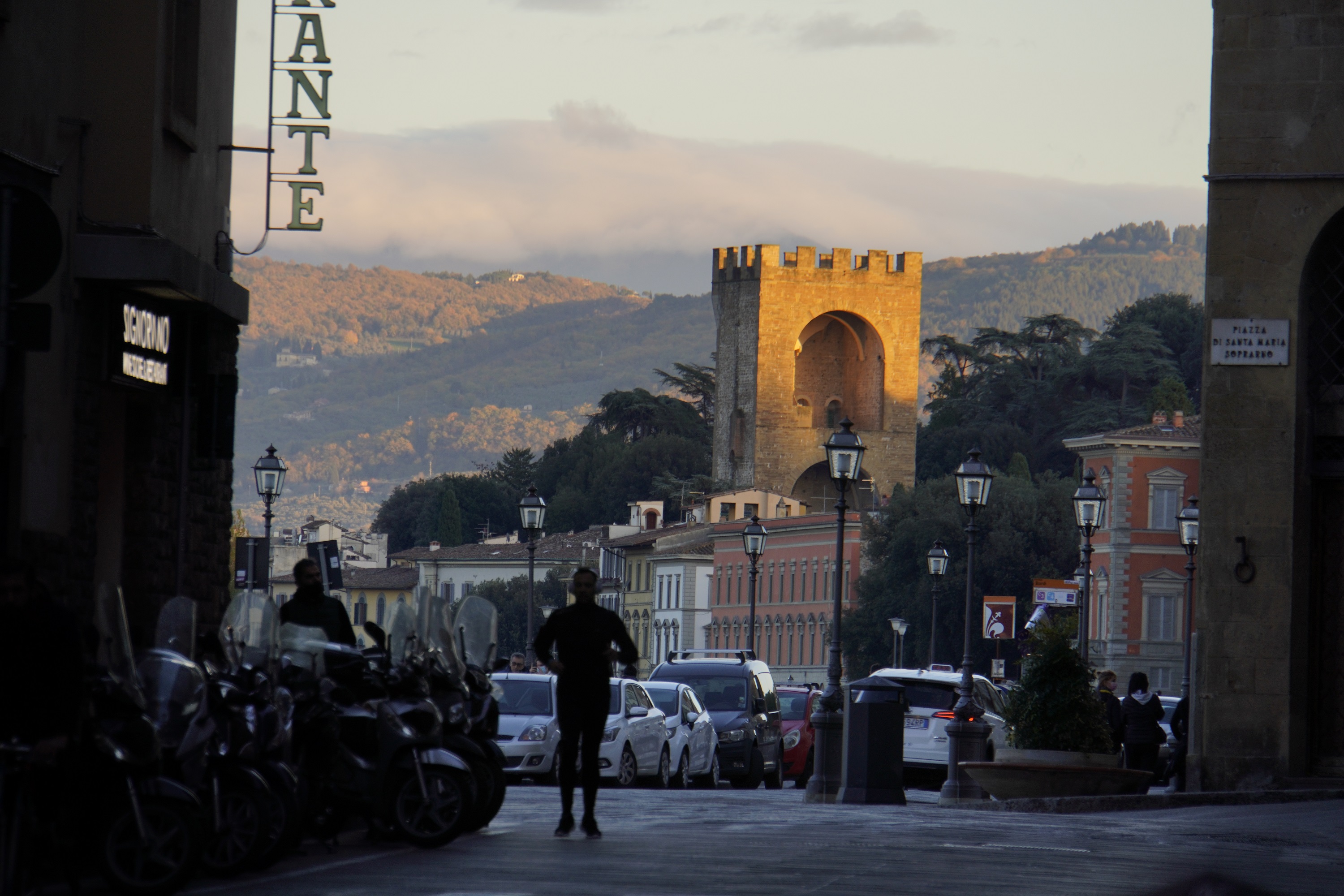 il rosso di Palazzo Serristori