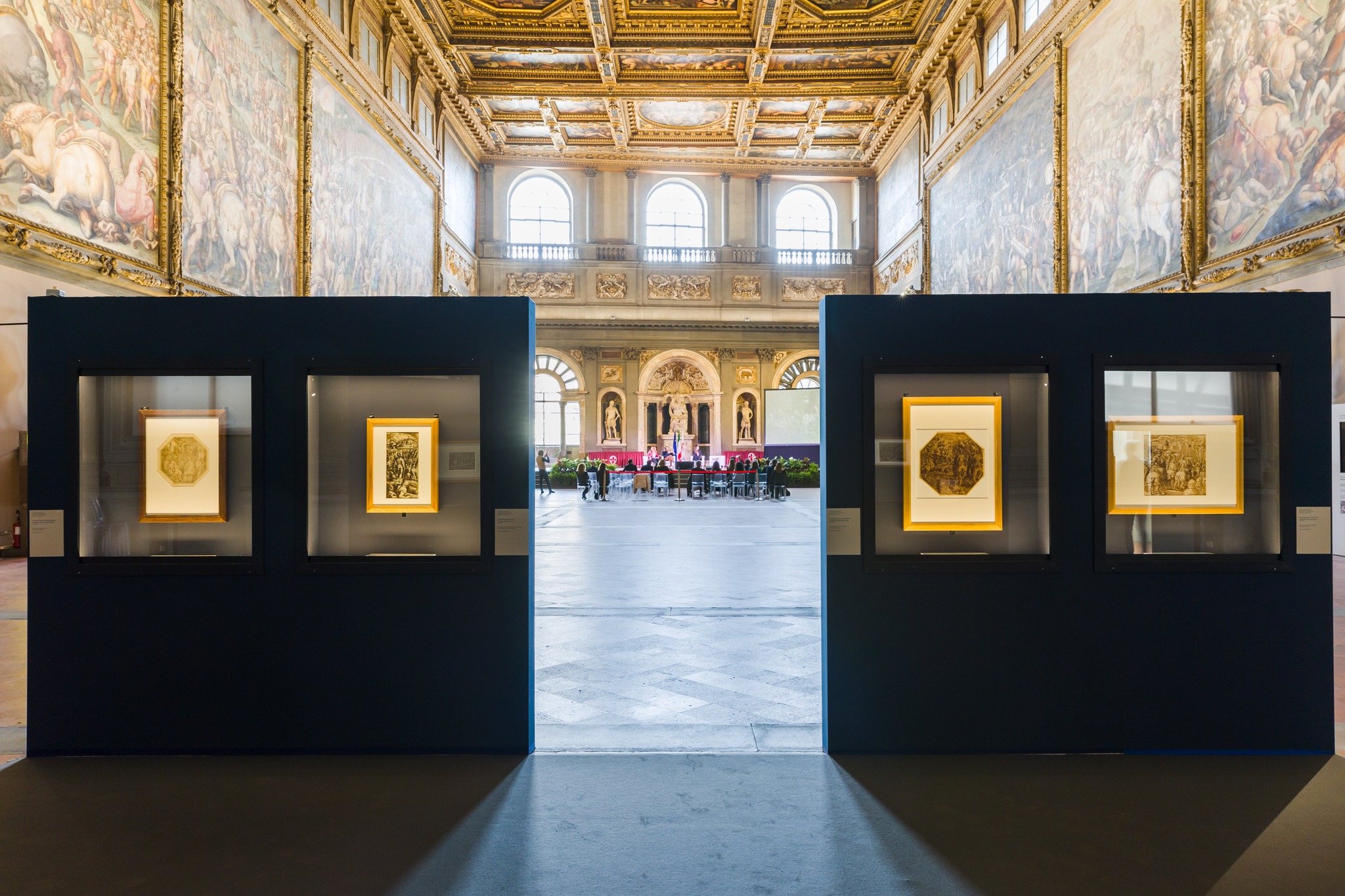 Stradano nel Salone dei Cinquecento
