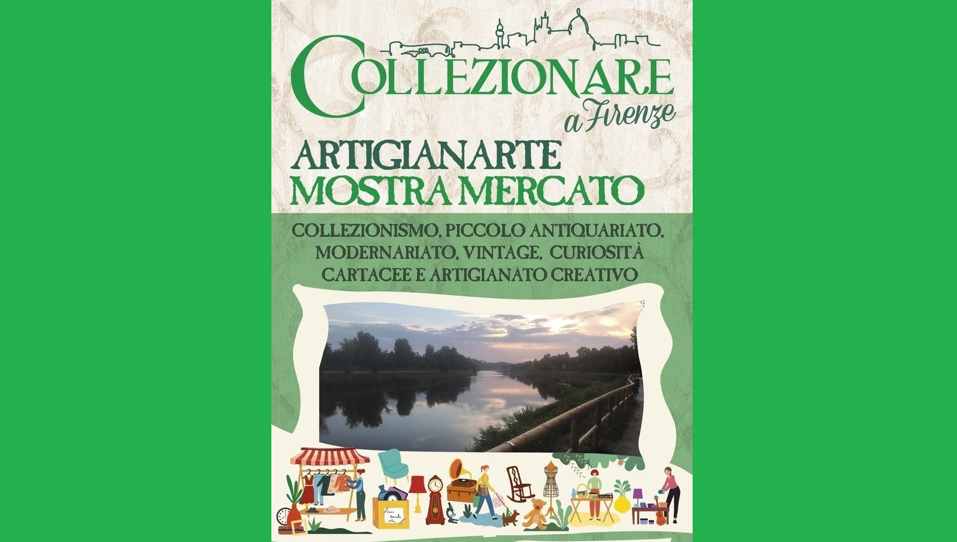Locandina Artigianarte Collezionare a Firenze