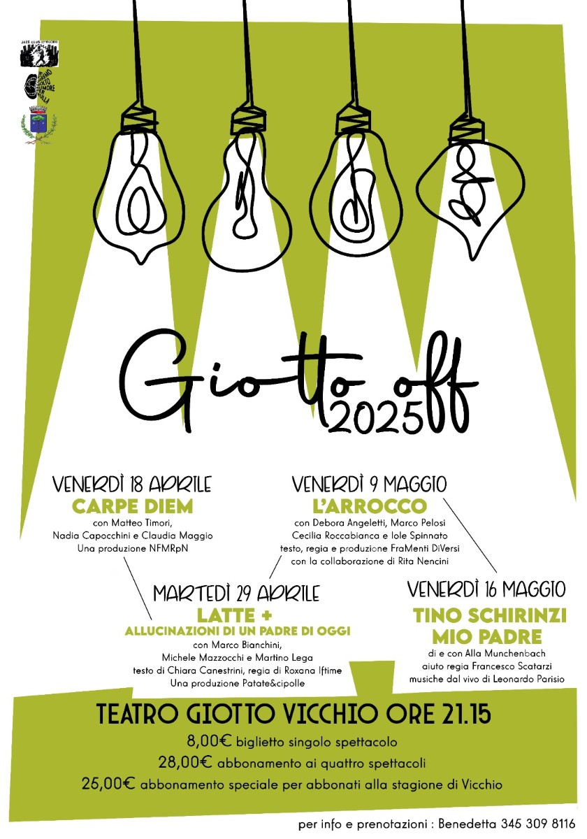 Rassegna teatrale Giotto Off a Vicchio