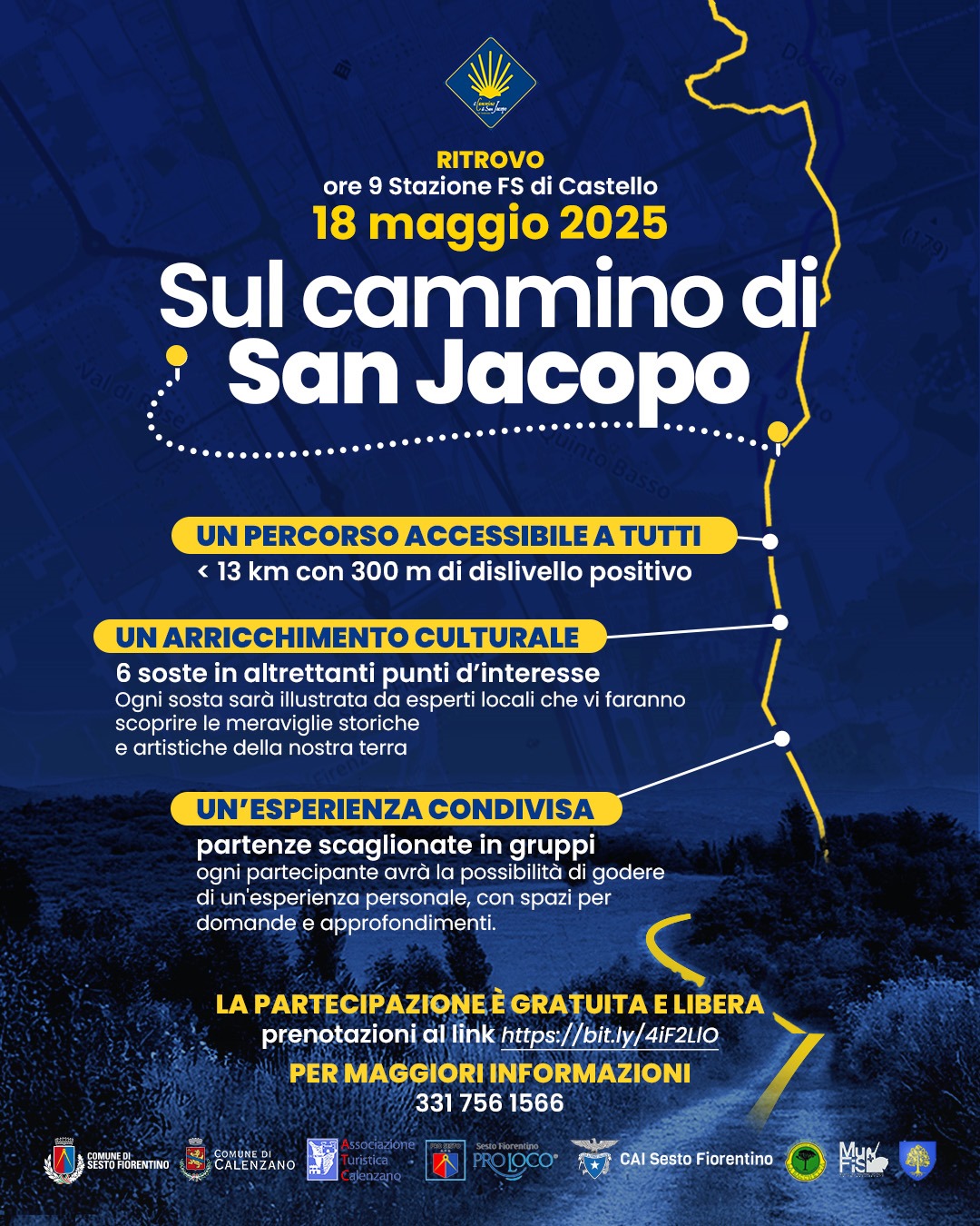 Sul cammino di San Jacopo - escursione da Firenze a Calenzano