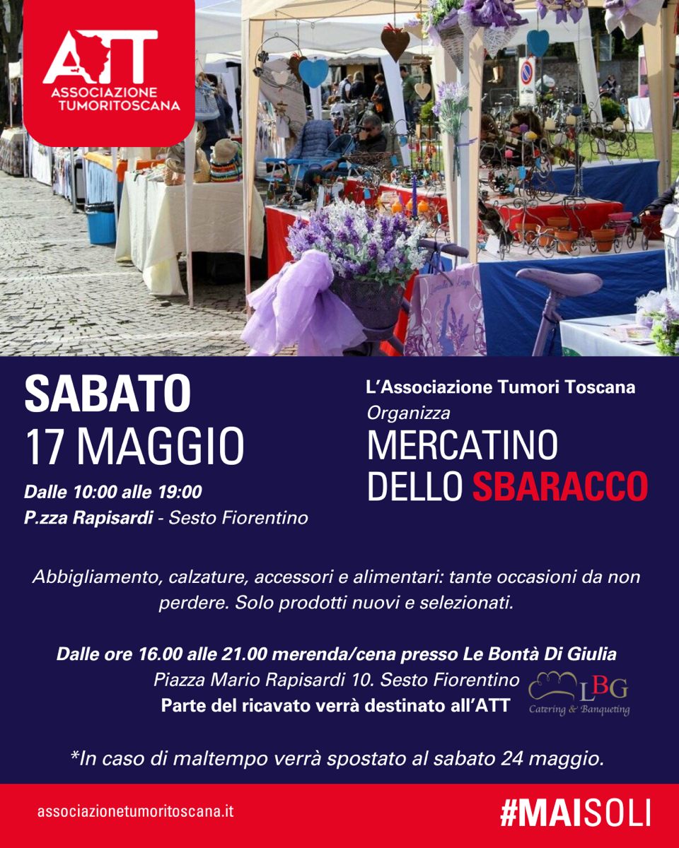 Mercatino dello sbaracco a Sesto Fiorentino