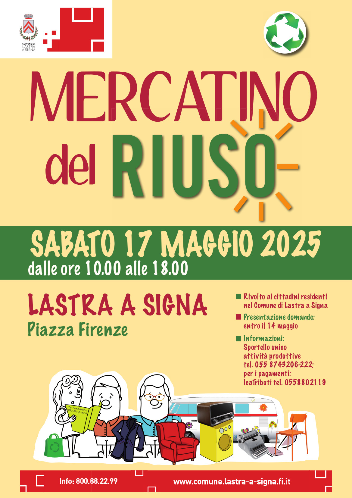 Mercatino del Riuso a Lastra a Signa