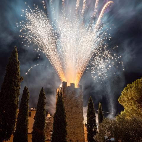 Incendio della torre, Signa