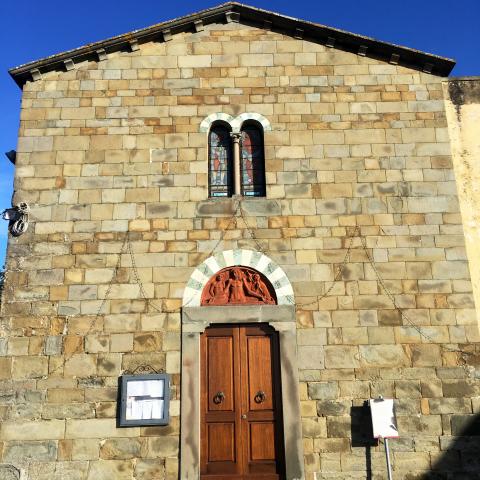 Facciata della Chiesa di San Pietro a Sant'Amato