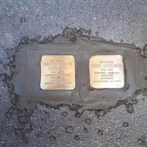Pietra di Annetta e Sissel 