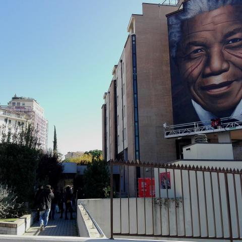 murale Mandela