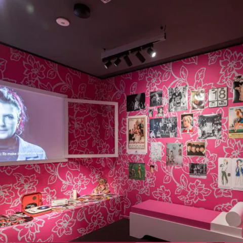 Una sala della mostra