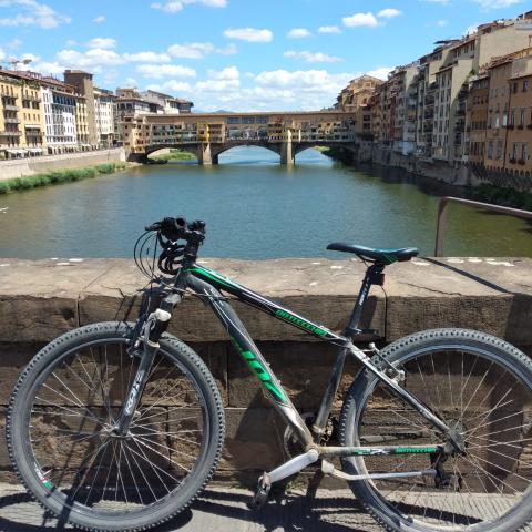 News Florence by bike: the map
