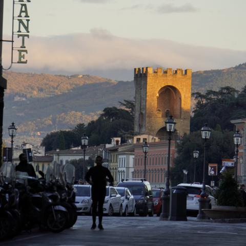 il rosso di Palazzo Serristori