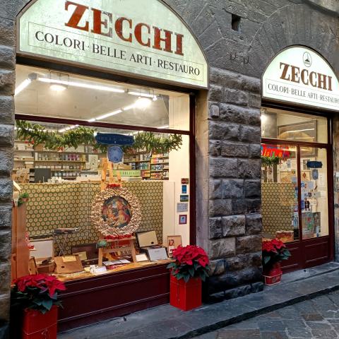 Zecchi Colori Belle Arti, esterno