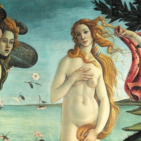 Galleria degli Uffizi - Firenze - La nascita di Venere (Botticelli)