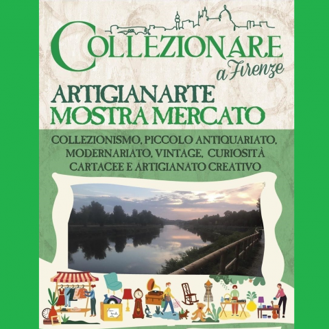 Locandina Artigianarte Collezionare a Firenze